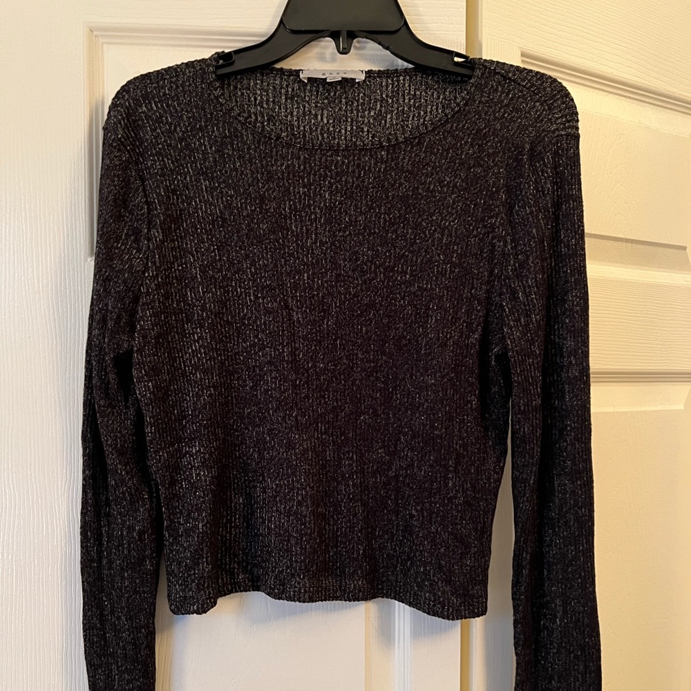 Long Sleeve Black Top